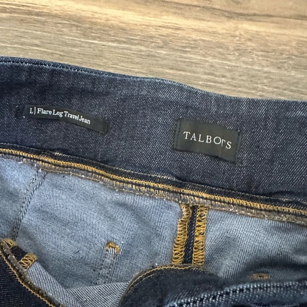 Talbots Flare Leg Travel Jeans - Picture 2 of 6